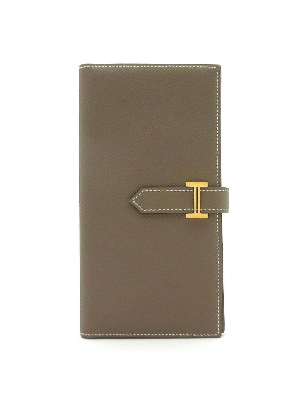 Hermes Bearn Souffle Etoupe Veau Epsom #364149H17B